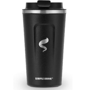 Simple Drink Insulated Travel Coffee Mug