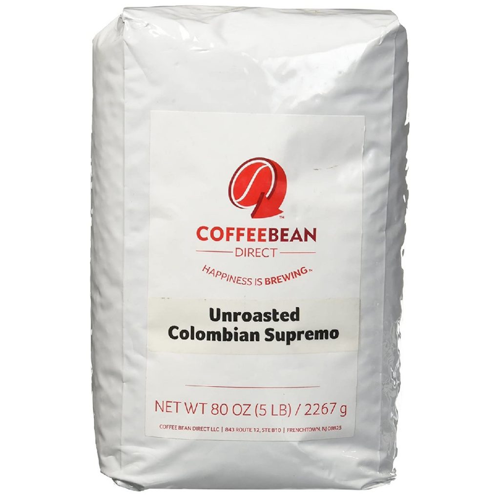 Coffee Bean Direct Green Unroasted Columbian Supremo