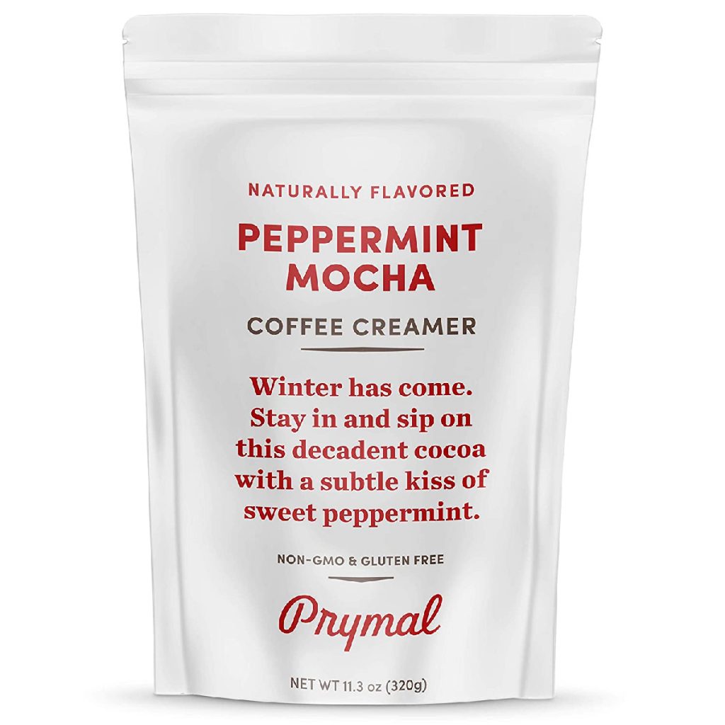 PRYMAL Peppermint Mocha Coffee Creamer