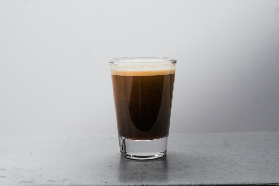 A shot of espresso