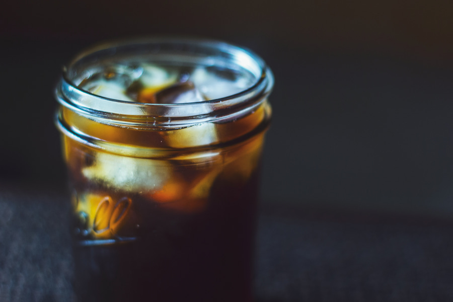 A close-up image of an cold brew