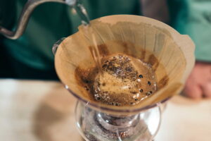 An image of coffee grounds before it got dissolve