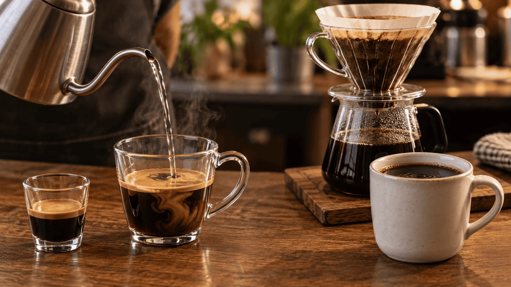Is an Americano Black Coffee? (Updated 2026) editorial image