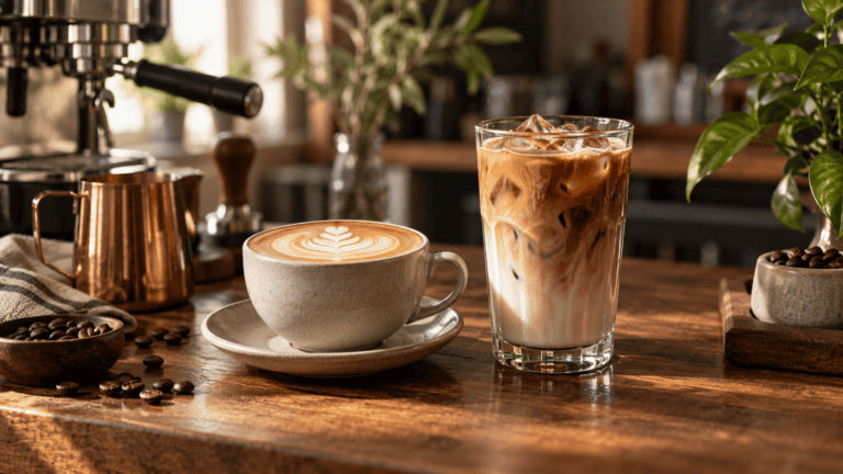 Is a Latte Hot or Cold? (Updated 2026) editorial image