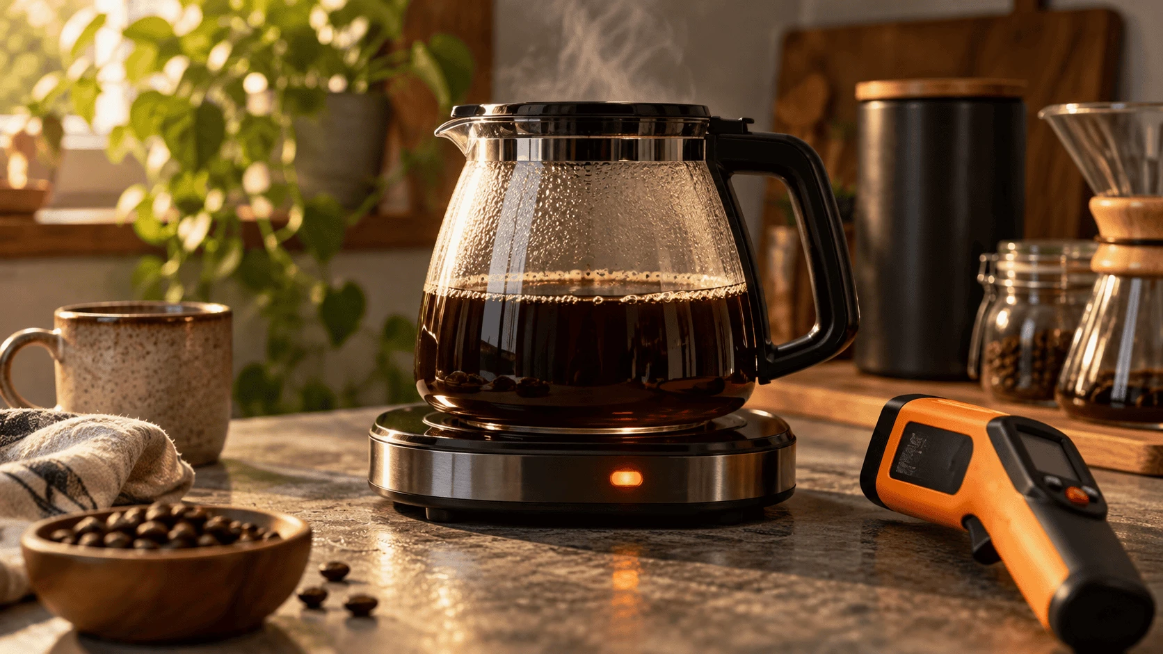 How Hot Does a Coffee Maker Hot Plate Get? (Updated 2026) editorial image
