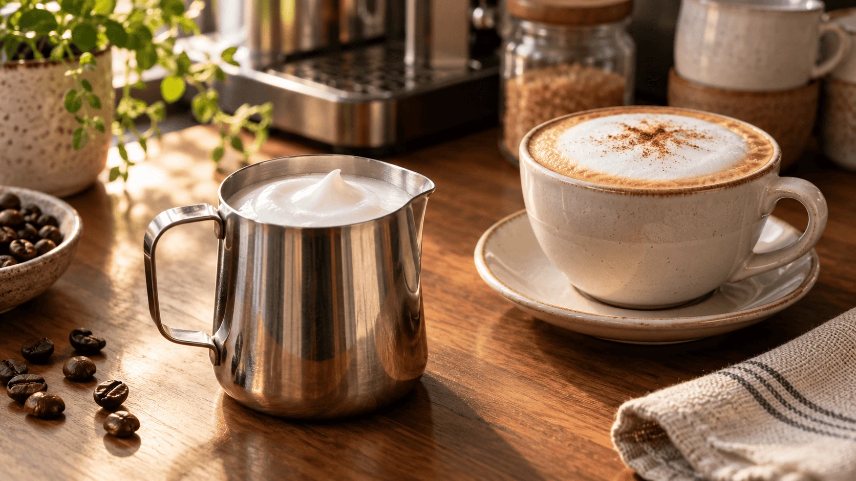 How to Froth Heavy Whipping Cream for Coffee (Updated 2026) editorial image
