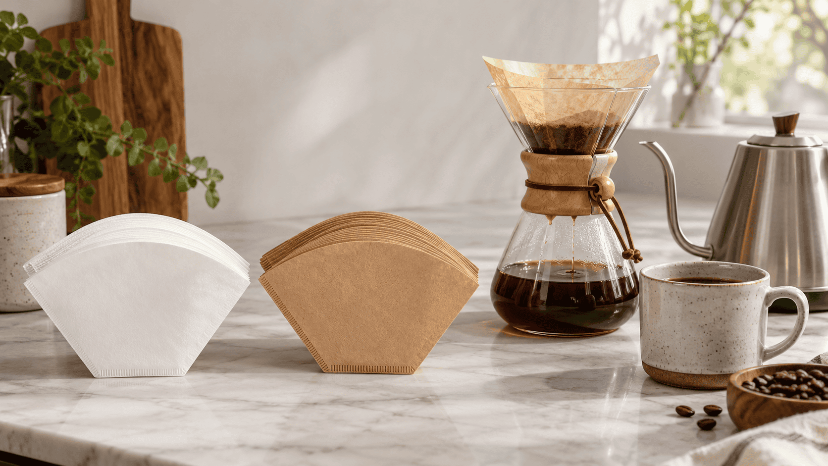 White vs. Brown Coffee Filters: What Is the Difference? (Updated 2026) editorial image