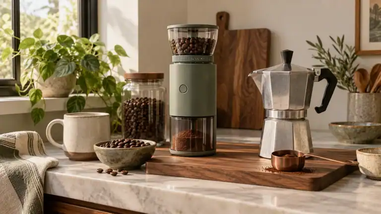 Best Coffee Grinders for Moka Pot (Updated 2026) editorial image
