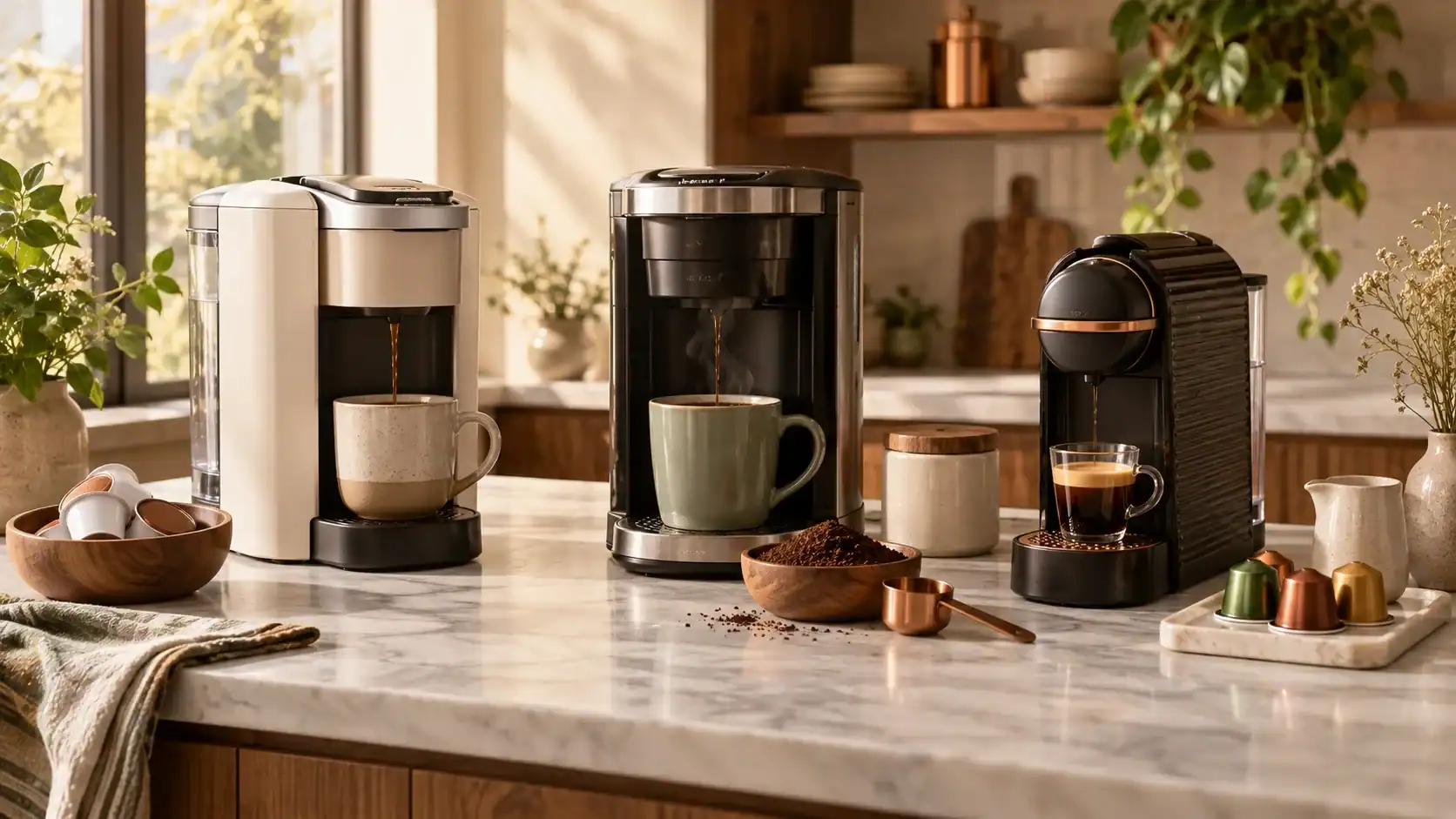 Single-serve coffee makers featured in the 2026 buying guide