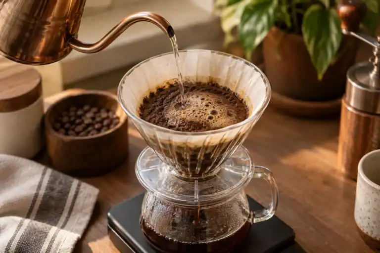 Coffee Bloom Time Explained: What to Watch in Pour-Over Brewing