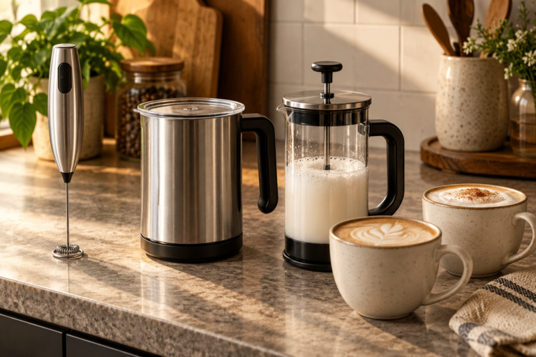 Best Countertop Milk Frothers for Home Coffee