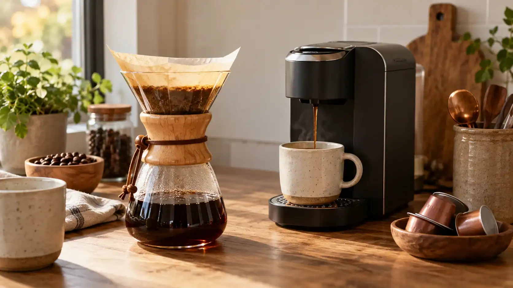 Pour-Over Coffee vs. Keurig: Which Fits Your Routine? (Updated 2026) editorial image