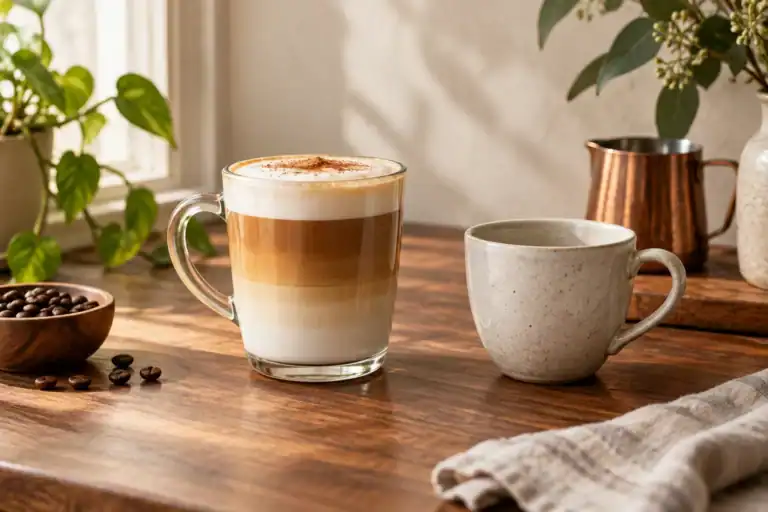 Why Is a Latte Served in a Glass? (Updated 2026) editorial image