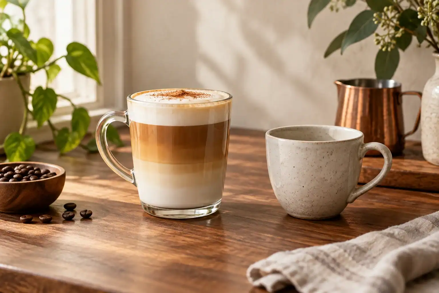 Why Is a Latte Served in a Glass? (Updated 2026) editorial image